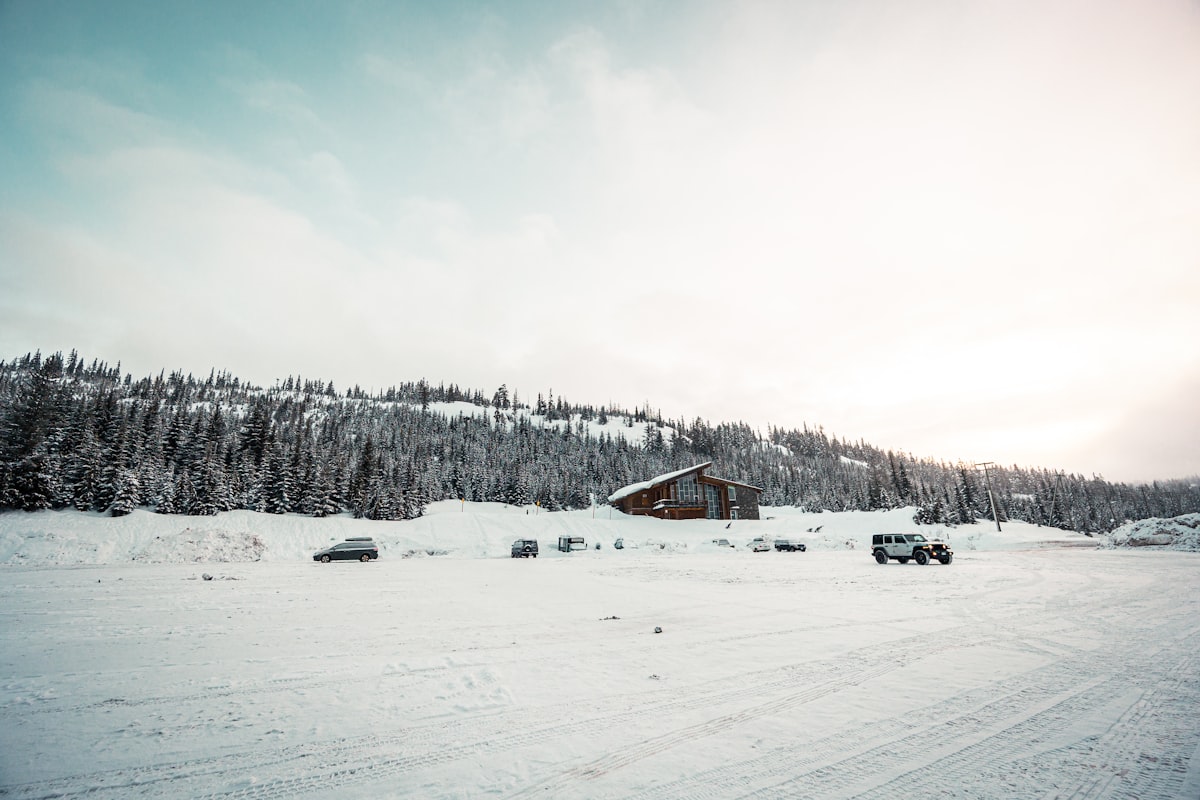 Parking at Nakiska